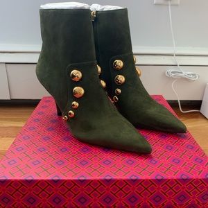 Tory Burch Suede Stud Bootie